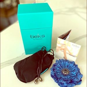 🫐Tieks Box, Flower, shoe bag and blue bag🫐